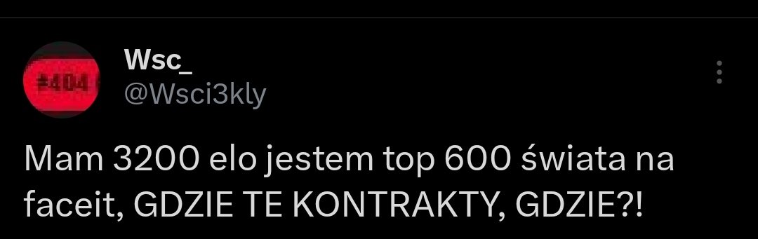 martwyg's tweet photo. @Wsci3kly @ko_ohs Pewnie Ty jakbyś wbił top 250 eu https://t.co/MnOk2GdCWL