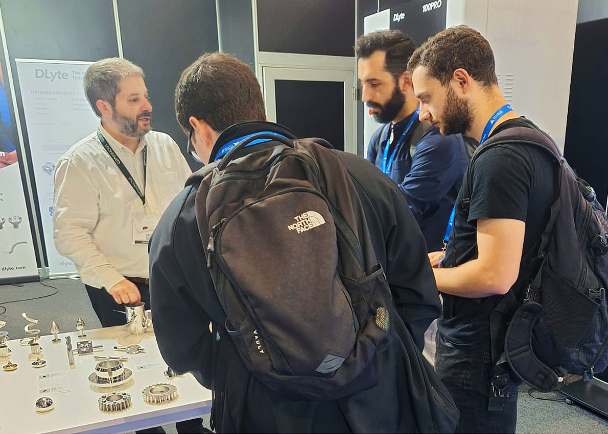 Gpainnova's tweet photo. ⏳ Last chance!
Visit #GPAINNOVA today at @AdvanFactories at @Fira_Barcelona (Gran Via).
Discover #DLyte, our sustainable, automated #SurfaceFinishing tech at 📌 booth 4E716. Powered by patented #DryLyteTechnology!
Let’s connect!
#AdvancedFactories2025 #DryElectropolishing https://t.co/I8hgEqLS5W