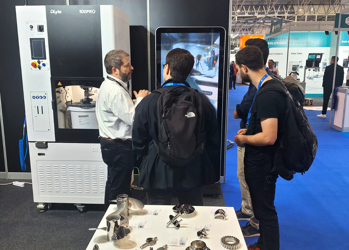 Gpainnova's tweet photo. ⏳ Last chance!
Visit #GPAINNOVA today at @AdvanFactories at @Fira_Barcelona (Gran Via).
Discover #DLyte, our sustainable, automated #SurfaceFinishing tech at 📌 booth 4E716. Powered by patented #DryLyteTechnology!
Let’s connect!
#AdvancedFactories2025 #DryElectropolishing https://t.co/I8hgEqLS5W