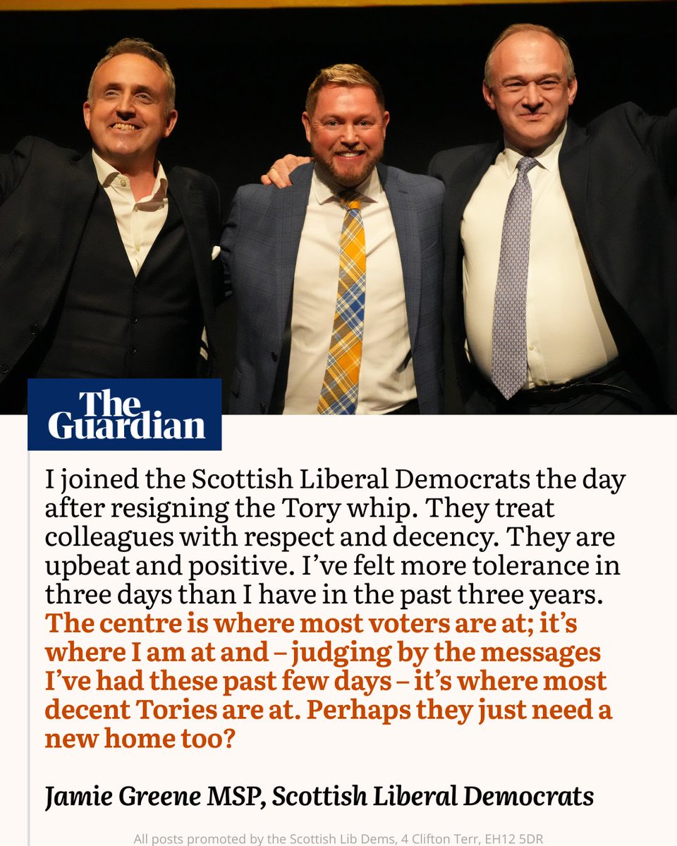 scotlibdems's tweet photo. The language of far-right division doesn’t win elections. A positive and inclusive vision does.

That’s just common sense. https://t.co/lYNTMBKwJ4