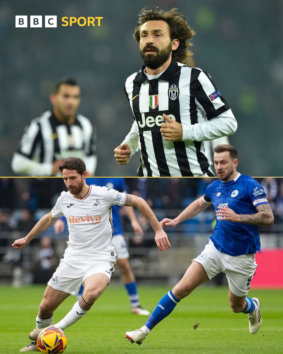 BBCSportWales's tweet photo. Alan Sheehan says he has come to understand comparisons between Joe Allen and Italian legend Andrea Pirlo.

#BBCFootball #Swans https://t.co/zdYnyJyzwT