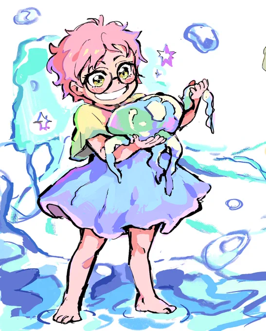 Baby mizi is soooo ponyo to me i kept thinking about it