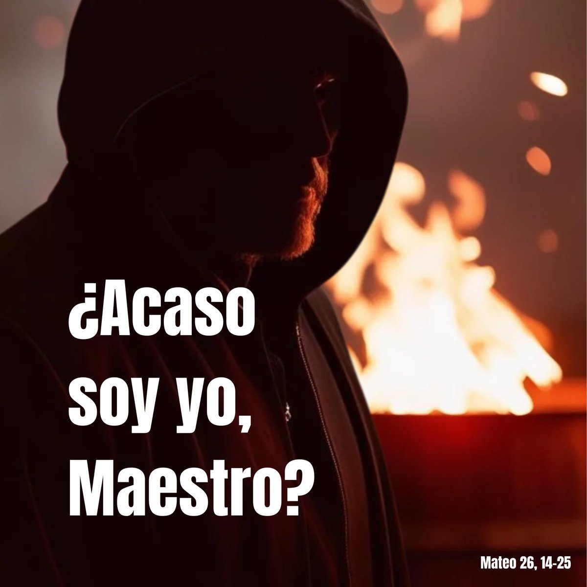 Mirar hacia otro lado, hacer cómo que no sabes nada. También nosotros debemos preguntarnos que papel jugamos en todo esto. ¿Cuáles son nuestras monedas? #miercolessanto #SemanaSanta2025 #Evangelio
