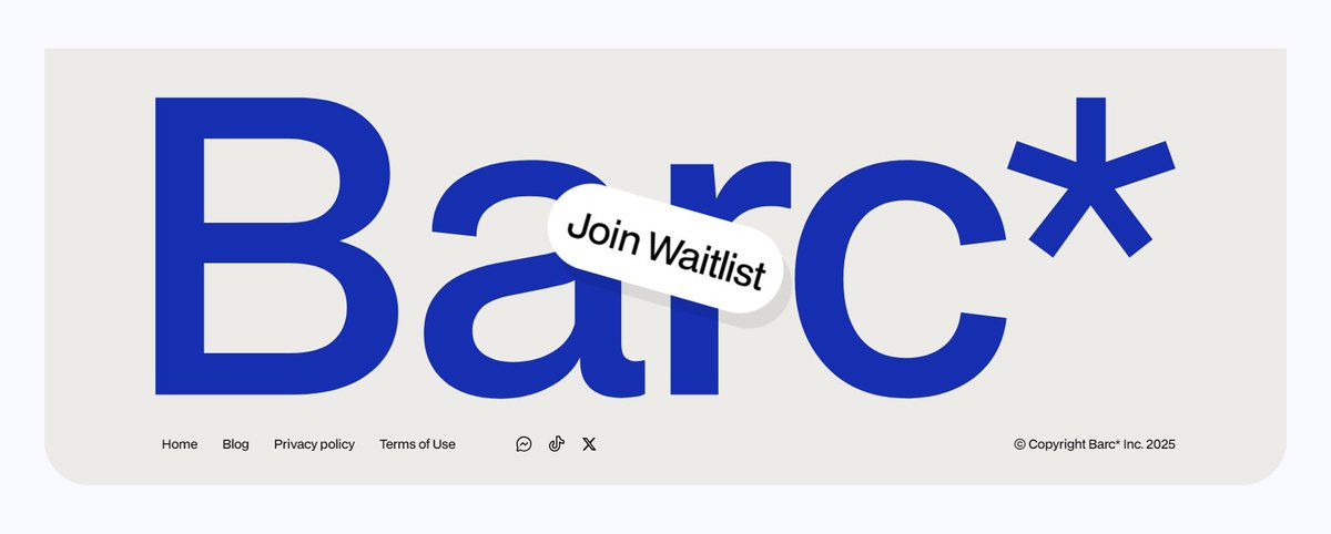 Who else loves this footer?! 👀

Made in Framer.