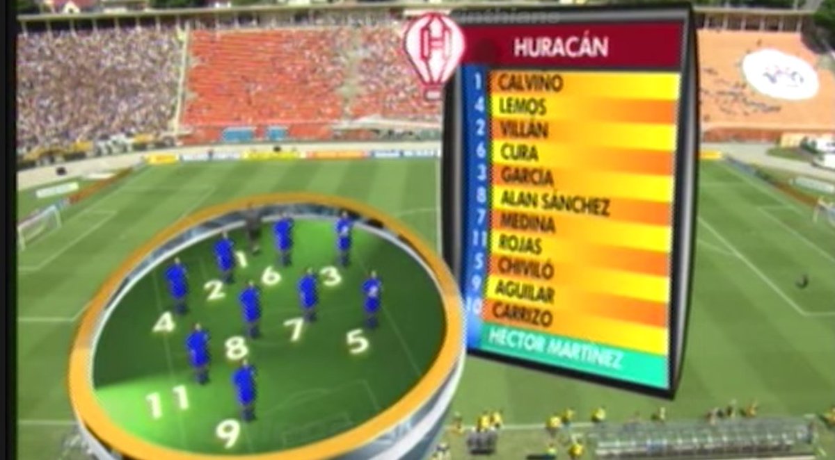 El 11 el lunes contra Central Córdoba