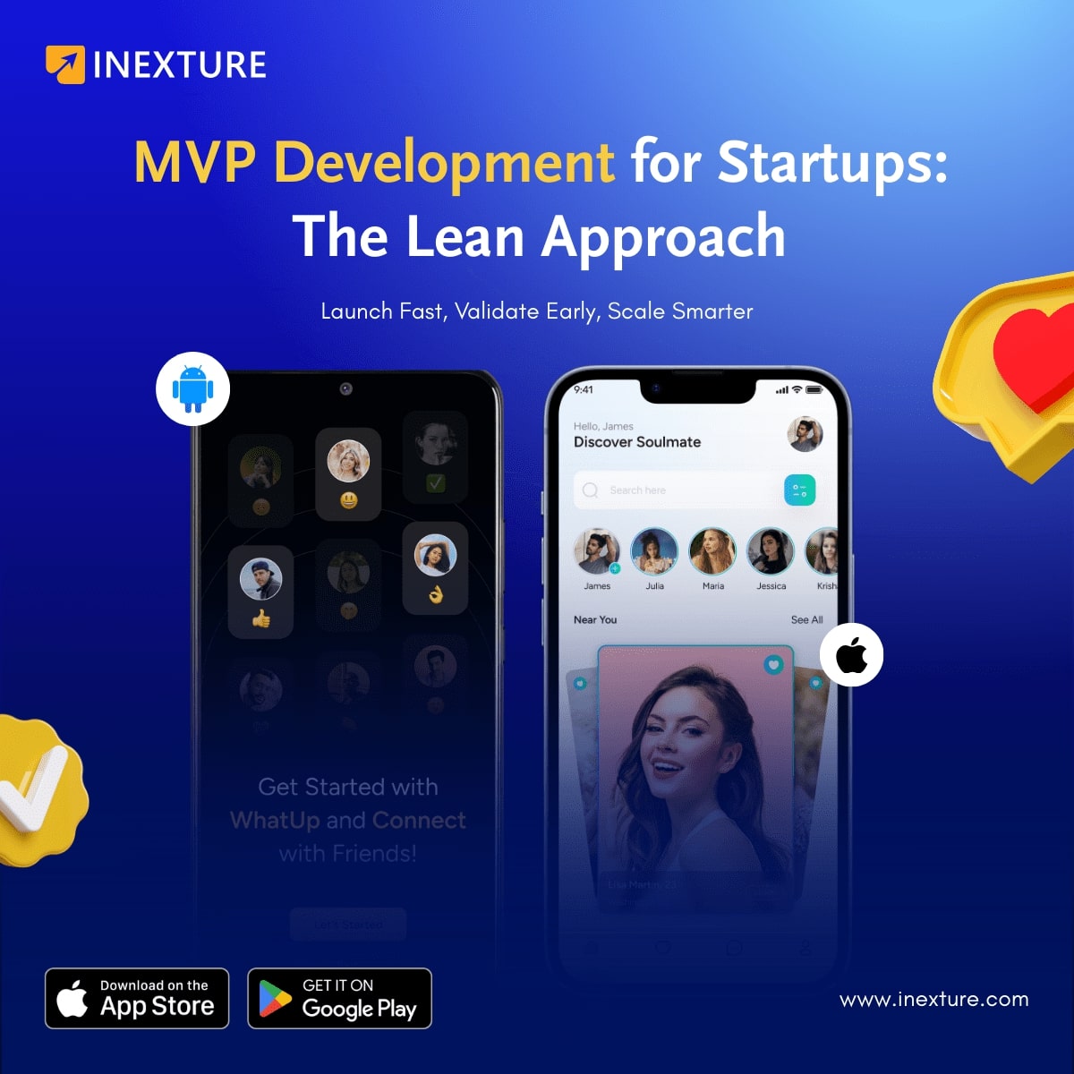 deeptis9811's tweet image. Got a startup idea? Don’t build the full product build an MVP.
Fast product launch
Core-feature MVP builds
click more:bit.ly/4lqH4Zb
#MVPDevelopment #StartupValidation #ProductMarketFit #LeanStartup #BuildMeasureLearn #StartupProductDevelopment #ValidateBeforeYouScale