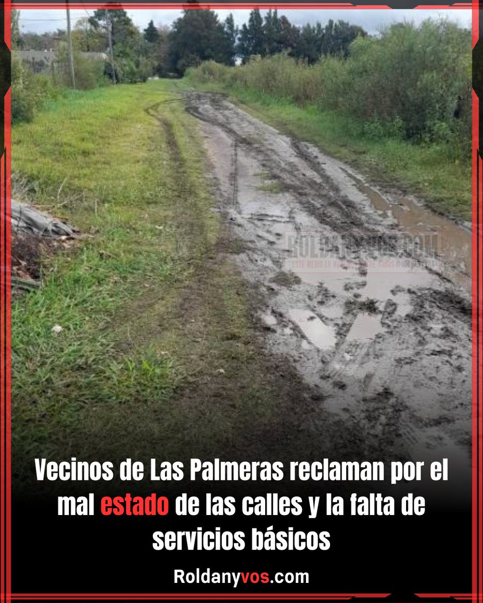 Vecinos de Las Palmeras reclaman por el mal estado de Río Gallegos, Meridiano y La Siesta. También denuncian que no tienen gas ni agua, mientras barrios vecinos ya cuentan con esos servicios.
Nota  roldanyvos.com
#Roldán #LasPalmeras #ServiciosBásicos #Roldanyvos