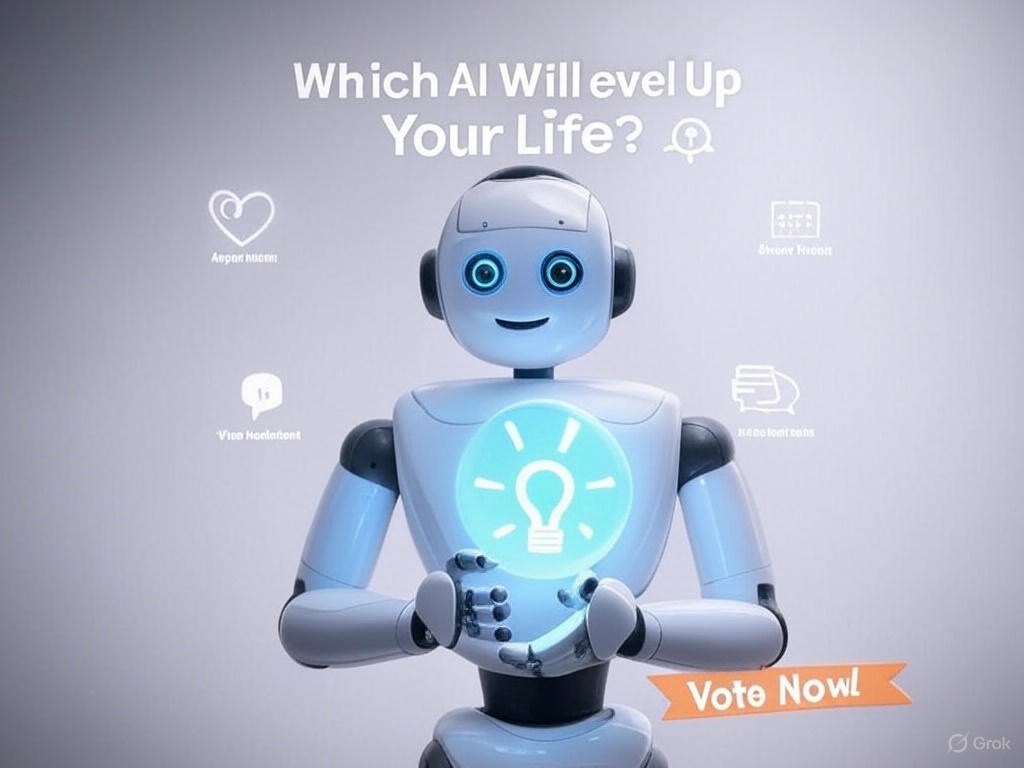 AmazeWallet's tweet image. Which AI would you chat with most to earn points?  A - Super Mum | B - Sweet Friend | C - Wise Assistant | D - Insightful Coach  
🚀 Download AIMineX (coming Q3 2025): unlock fine art, luxury jewellery,hotel stay!  Vote now to shape your AI experience! 📷 #AIMineX #TechRewards