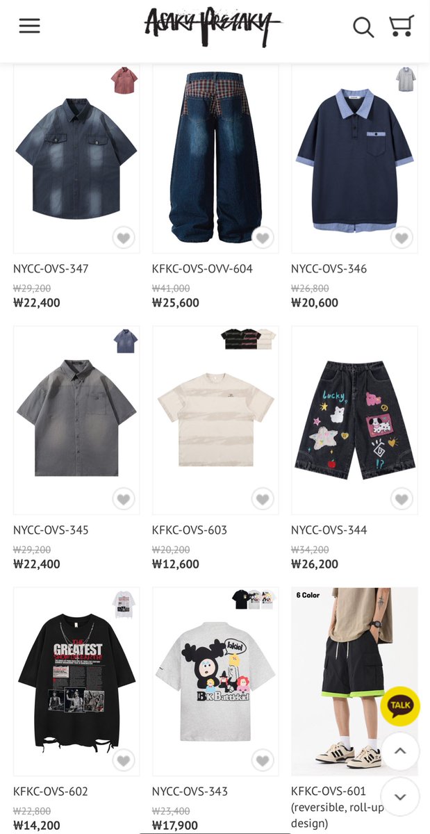 오늘의 신상품 
지금 아사키에서
m.asaky-prezaky.com/product/list_t…