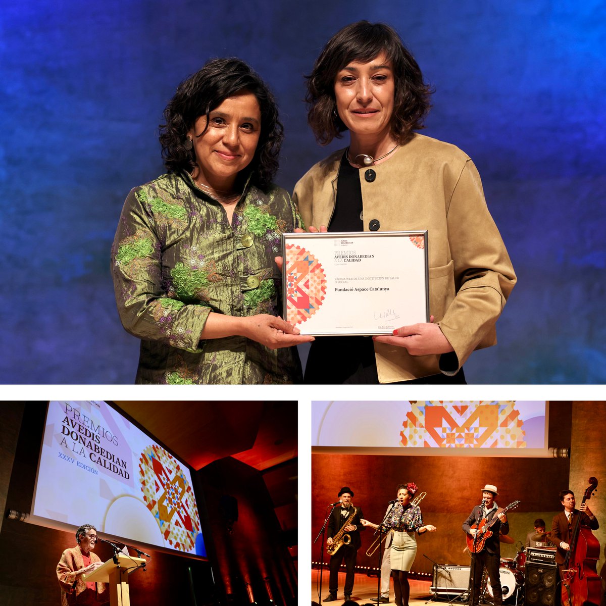 🏆La Fundació Aspace Catalunya rep el Premi Avedis Donabedian a la millor web d’una institució social o de salut. Una eina digital inclusiva i transformadora al servei de les persones.  

👉🏻Descobreix-la: aspace.cat 

#ParàlisiCerebral #PremisDonabedian