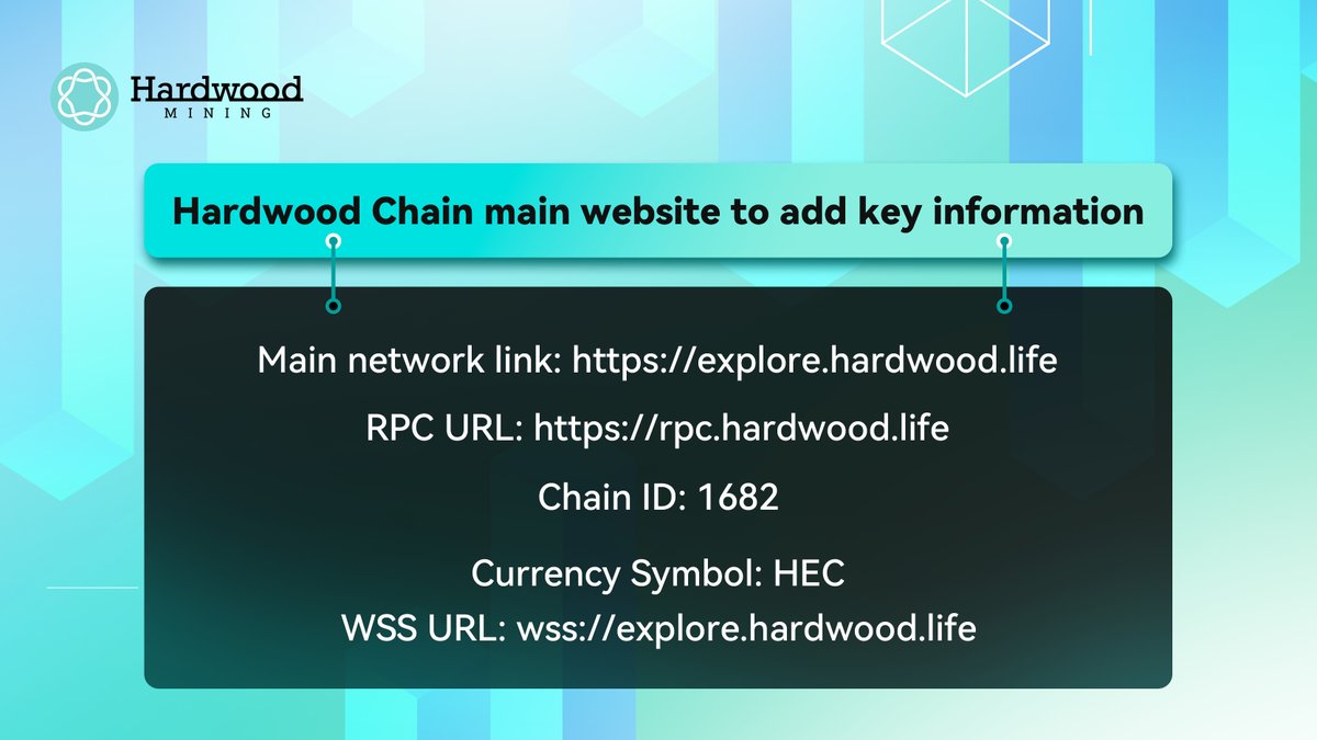 HardWoodMining's tweet photo. 👉Login to Hardwood Chain main website now, embrace Hardwood Chain, embrace a convenient digital life, and start your path to digital finance on the chain.

📥Link to main website: https://t.co/FMXXk6gGco
🔈Network Name: Hardwood Chain https://t.co/ttBlUopeDM