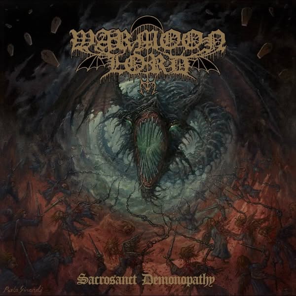 WARMOON LORD "Sacrosanct Demonopathy" is coming in May 2025. Preorders at Hells Headbangers and Record Store Äx are up.