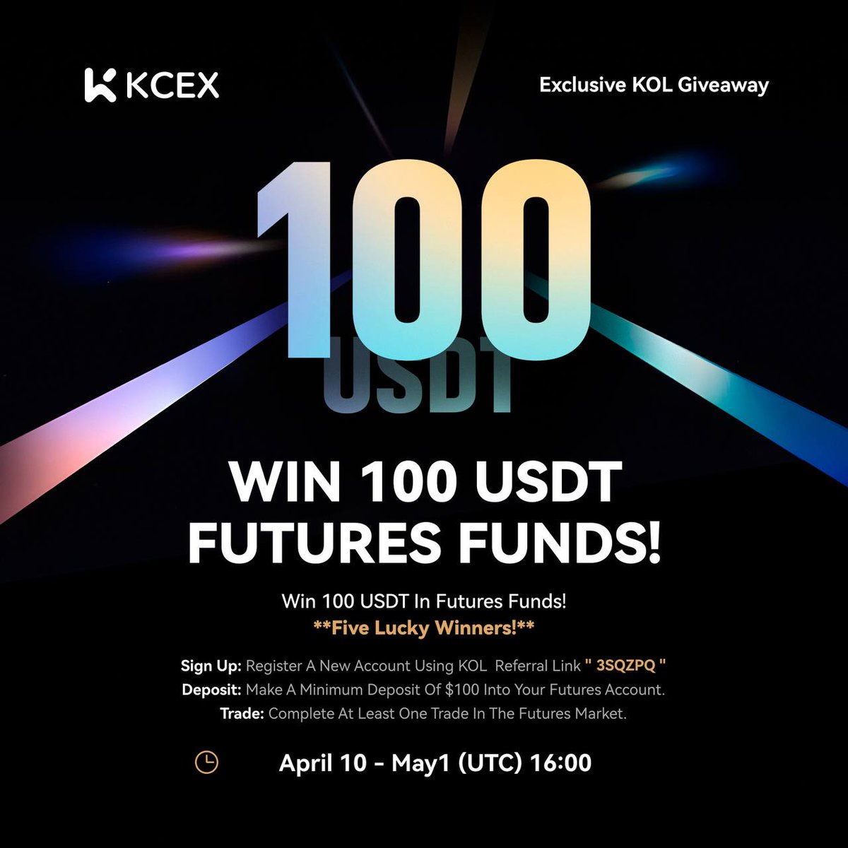 cryptokenYT's tweet photo. 🚀 Exclusive KCEX Giveaway for My Channel! 🎉
Win 100 USDT in Futures Funds:
✅ Sign up with KOL referral code "3SZQP0"
✅ Deposit $100 &amp; make 1 trade
5 lucky winners will be chosen! 🤭
Details in the video: https://t.co/n4yXnbIl9b
#KCEX #CryptoGiveaway #USDT  #CryptoExchange https://t.co/xFI0c00SLA