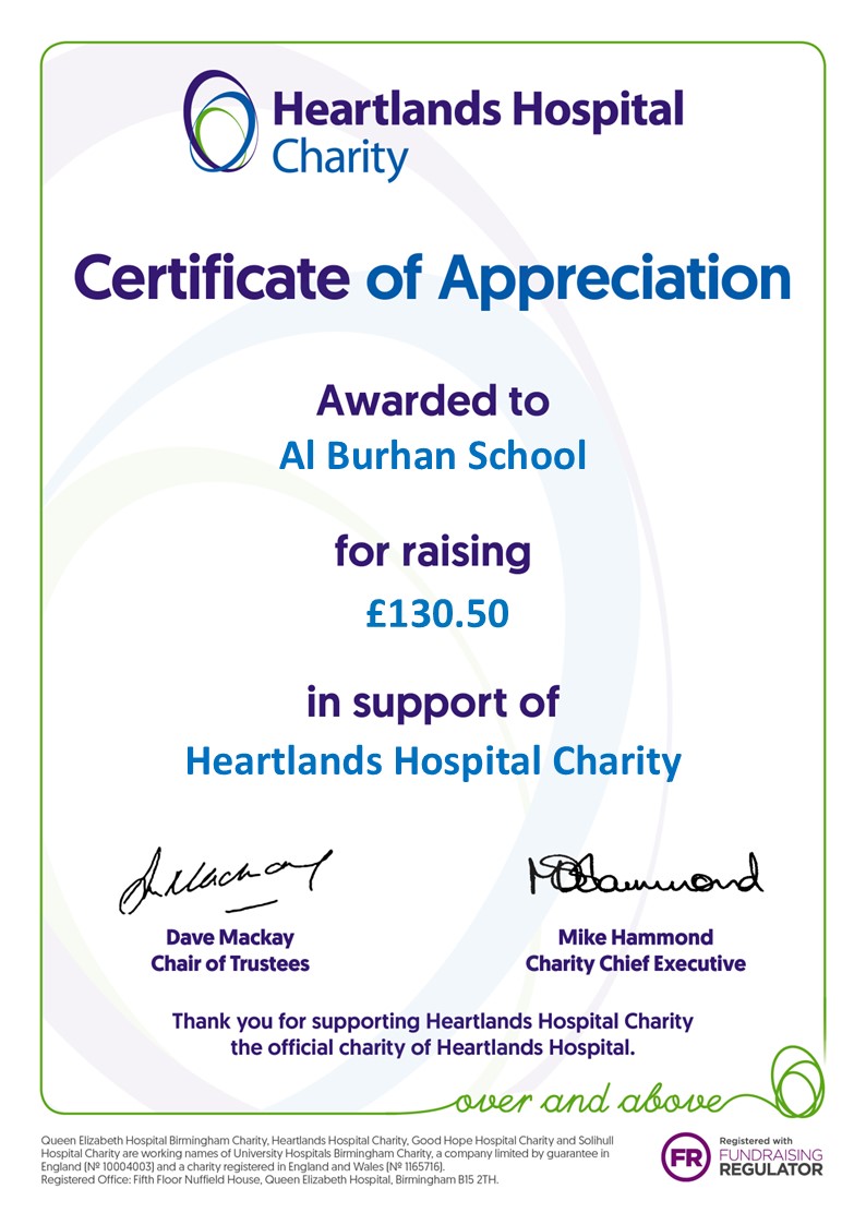 AlBurhanSchool's tweet photo. Our nasheed club was invited by Heartlands Hospital charity to sing nasheeds in the hospital during the month of Ramadan. Alhamdulillah, the nasheeds were enjoyed by all hospital users, and we raised £130 for the #charity. MashaAllah well done! https://t.co/qvkj6PUEmb