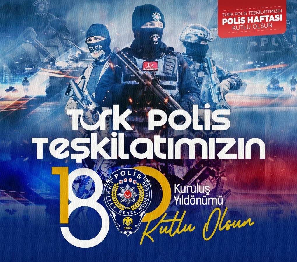 #Türkiyeninhuzuru için fedakarca çalışan Türk Polis Teşkilatımızın Polis haftası kutlu olsun...
 🇹🇷🇹🇷🇹🇷