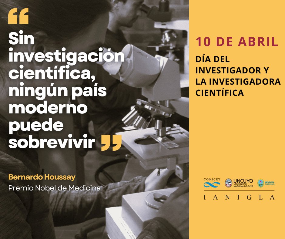 Hoy, 10 de abril, recordamos el nacimiento de Bernardo Houssay, pionero de la ciencia en Argentina y primer latinoamericano en recibir un Premio Nobel en Ciencias. Su legado no solo está en los libros, sino también en la vocación de quienes eligen el camino de la investigación