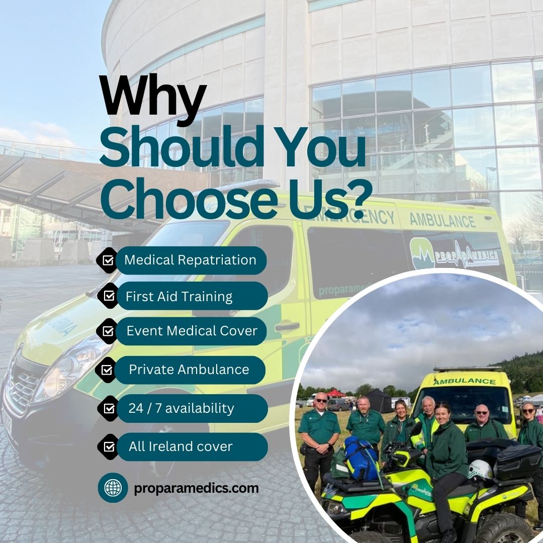 Over 25 years of trusted care and we’re just getting started.

From medical repatriation to private ambulance, first-aid training &amp; critical care - we’re here 24/7.

Families, businesses &amp; events trust us for peace of mind.

🔗 proparamedics.com
