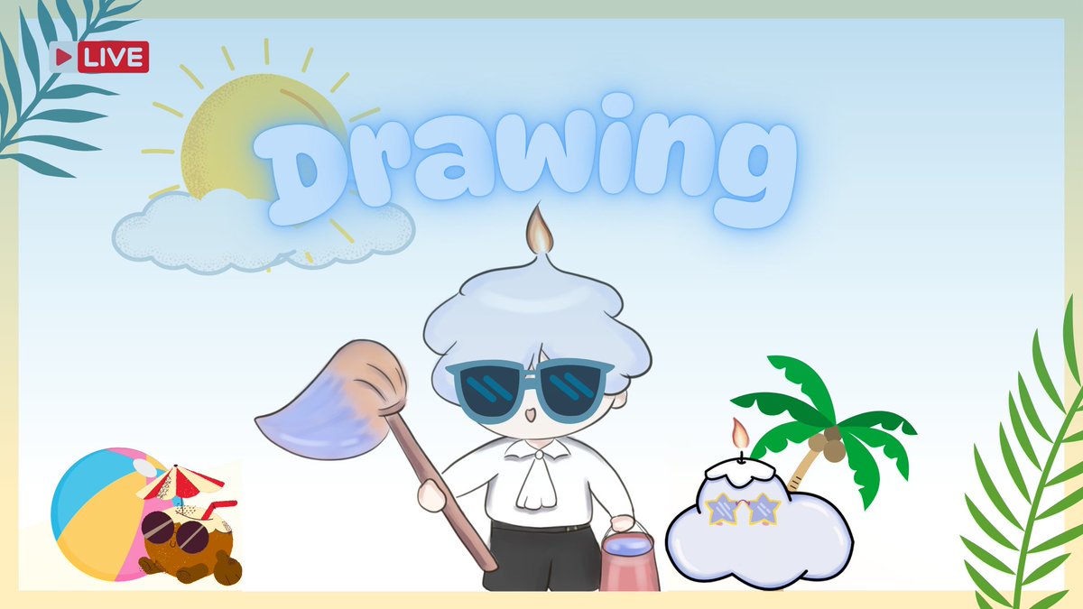 Alucien_Channel's tweet photo. 🕯𝗨𝗽𝗰𝗼𝗺𝗶𝗻𝗴 𝗦𝘁𝗿𝗲𝗮𝗺🤍

【🔴Drawing 】Summerนี้วาดอะไรดี

📆 10 April 2025
🕰 20.00 (8 p.m.)

▶️https://t.co/ugxzU1az4S

#Alucien #Alu_live #PngtuberTH #VtuberTH https://t.co/5Eai0d99KB