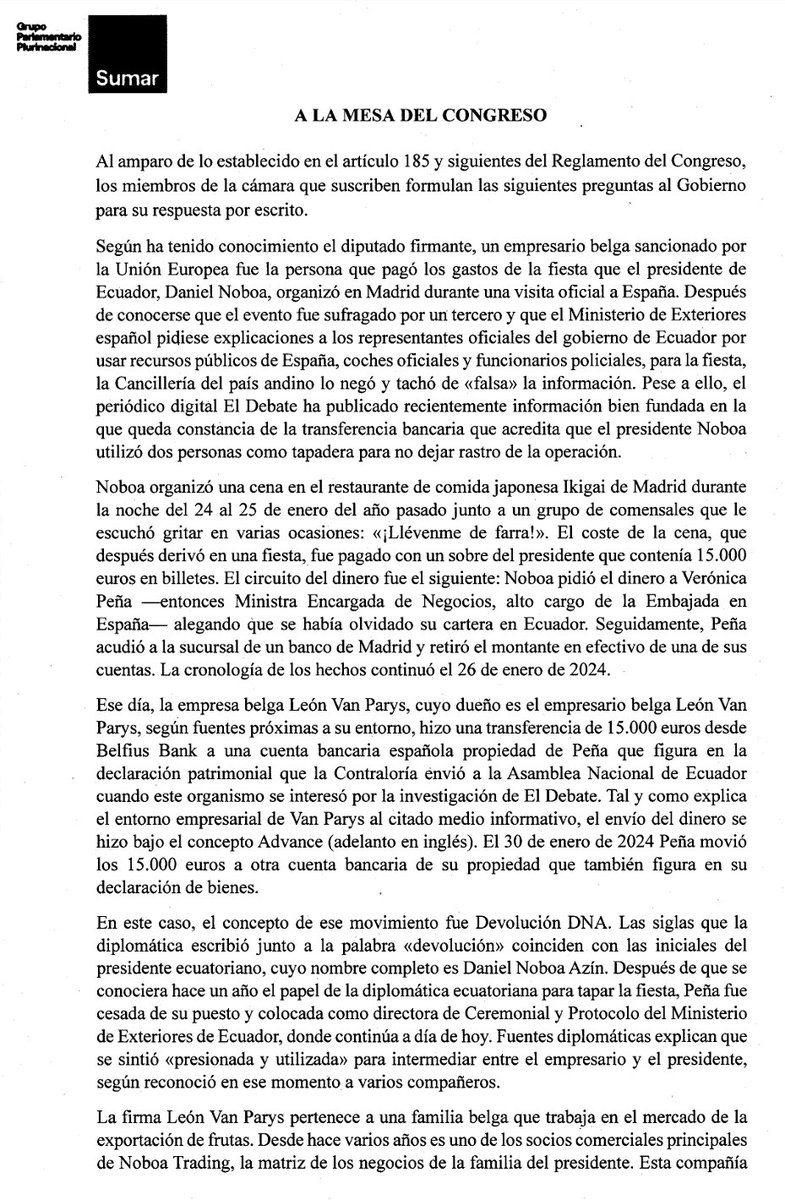 Enrique Santiago tweet media