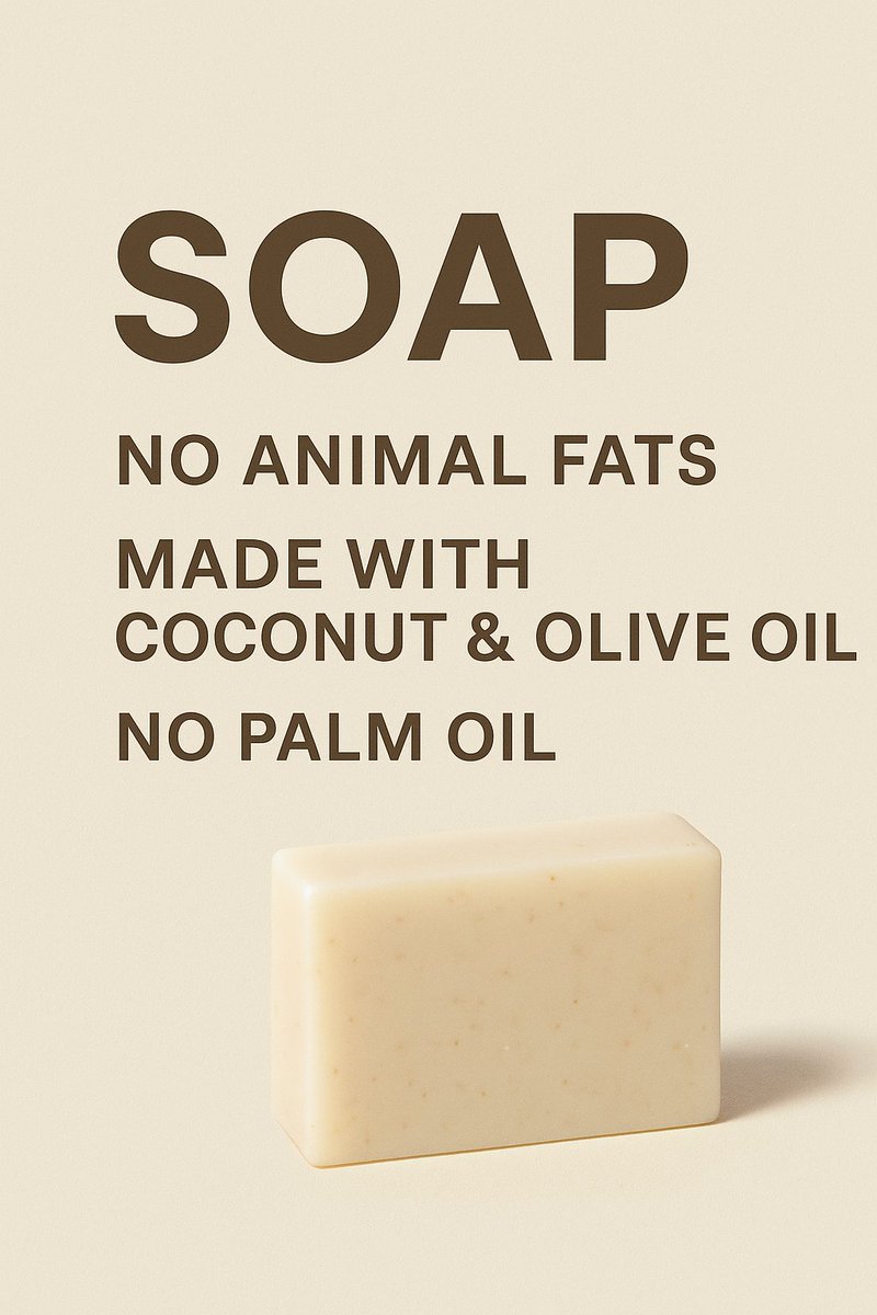 LinyaNaturaloil's tweet photo. Kind to your skin. Kinder to the planet.
Our soap is made with coconut &amp; olive oil, contains no animal fats, and uses zero palm oil.
#VeganSoap #CrueltyFree #NoPalmOil #NaturalSoap #EcoFriendlySkincare #CoconutOilSoap #OliveOilSoap https://t.co/6y8bnsGAfk