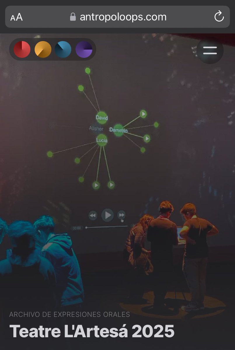 antropoloops.com/es/talleres/pr…
Nuestro tercer y último curso en el Prat <a href="/teatrelartesa/">Teatre L'Artesà</a> <a href="/Lacapsa/">La Capsa]</a> ♥️