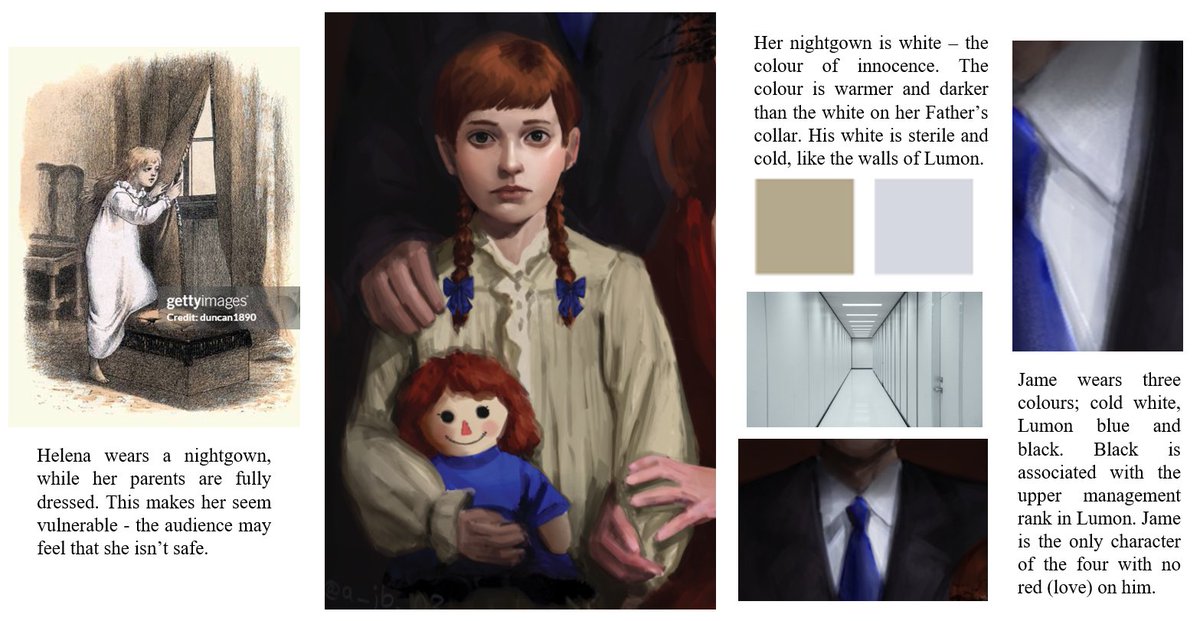 elysionarts's tweet image. My tutor told me this can contribute to my grade if I make an analysis! Not sure if people will be interested but I figured I would share it here if anyone is curious about the little details: