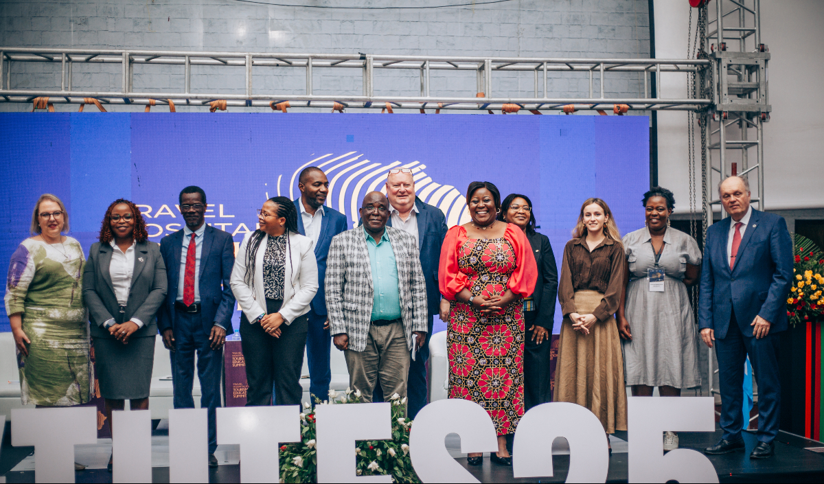 UNWTOAcademy's tweet photo. Some key ideas from Zambia Education Summit within the panel at #THTES25 in Lusaka 🇿🇲 moderated by @alopezdeavila
There, speakers emphasized the crucial link between academia and the tourism sector and inspired entrepreneurs to drive #innovation and foster #jobcreation💡 https://t.co/dmK7PVaetu