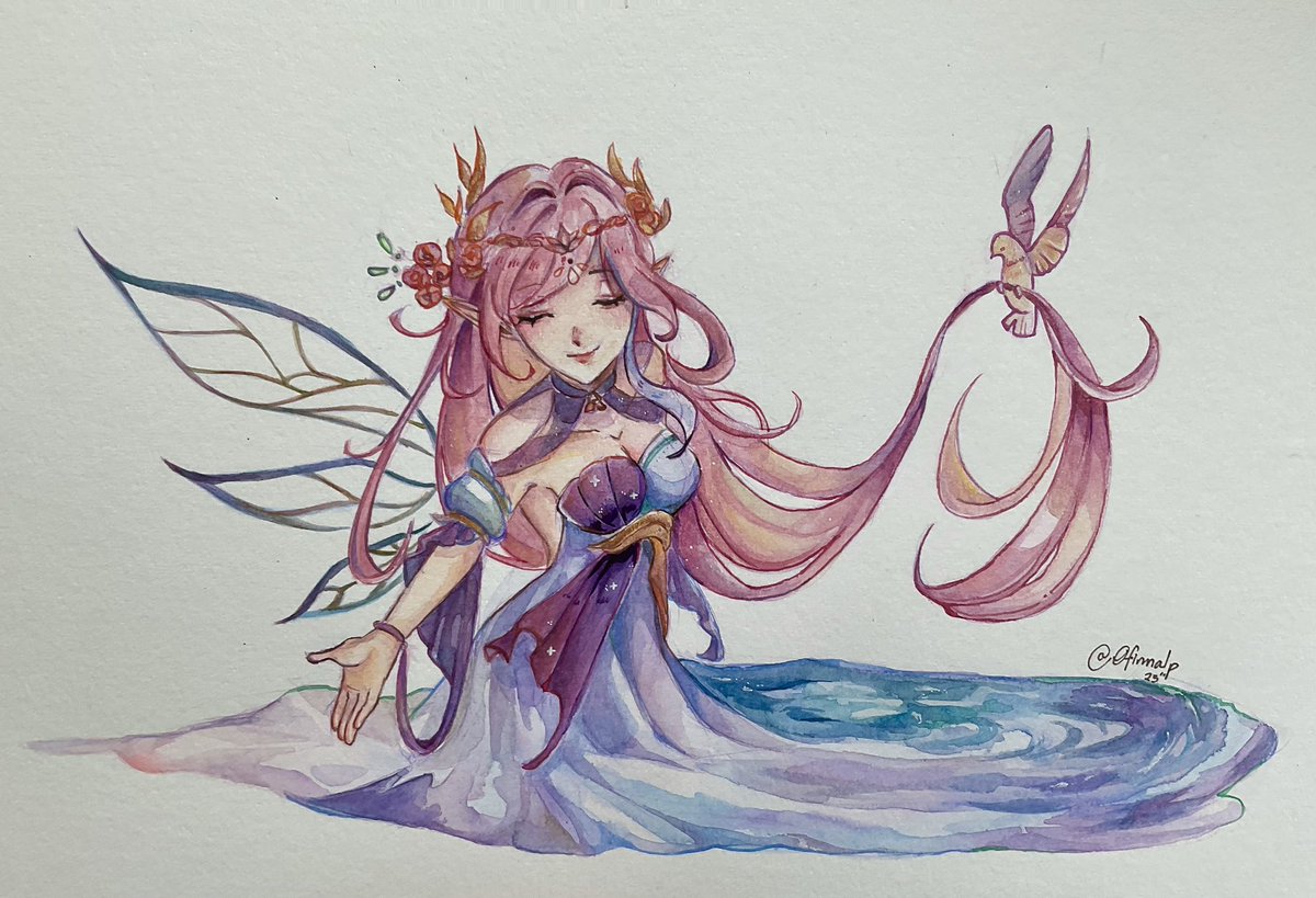Fairy of the Lake 🧚‍♀️

#Elysia #崩壊3rd