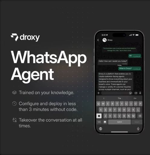 🚨 Bombazo🚨 

Ahora puedes crear tu clon digital IA en WhatsApp y que maneje tus conversaciones por ti.

Te va a explotar la cabeza: 🤯