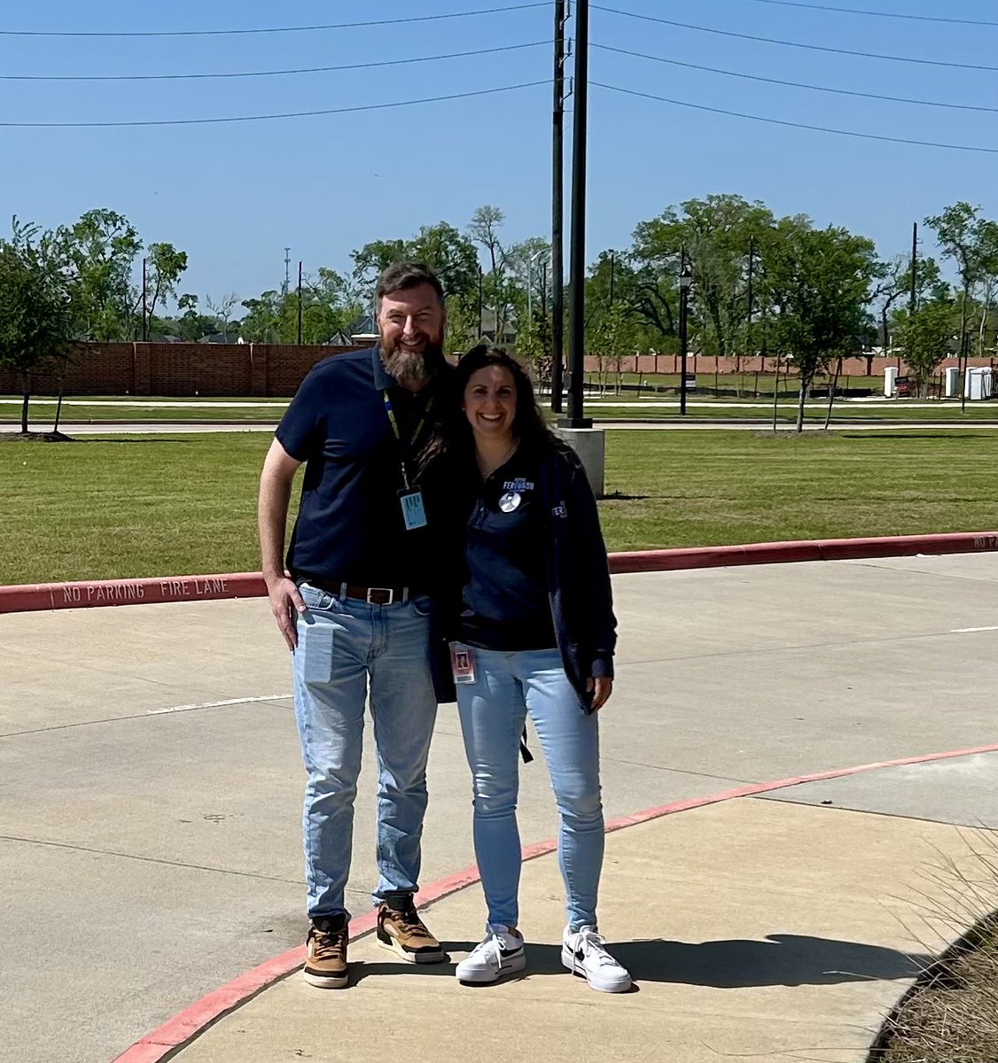 Carla (@principalcarla) on Twitter photo Taking our office meeting outside to conduct our door checks, on dress like Mr. Blasdell day! Happy AP week <a href="/AP_MrBlaze/">Michael Blasdell</a>!! Your partnership is unmatched! 🌟🌟 Taking our office meeting outside to conduct our door checks, on dress like Mr. Blasdell day! Happy AP week <a href="/AP_MrBlaze/">Michael Blasdell</a>!! Your partnership is unmatched! 🌟🌟