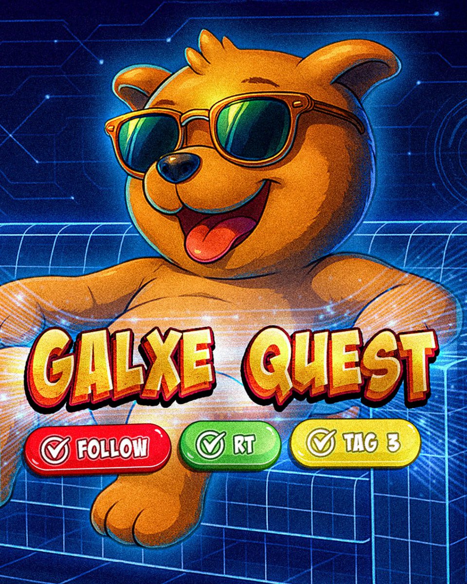 You hear that?
The hunt has started.

Another quest has dropped on Galxe!

⚡️ Follow, RT, Tag 3
🎁 $170 USDC #prize pool

This is just the beginning.
👉 app.galxe.com/quest/PFwWc7rW…

#airdrop #giveaway