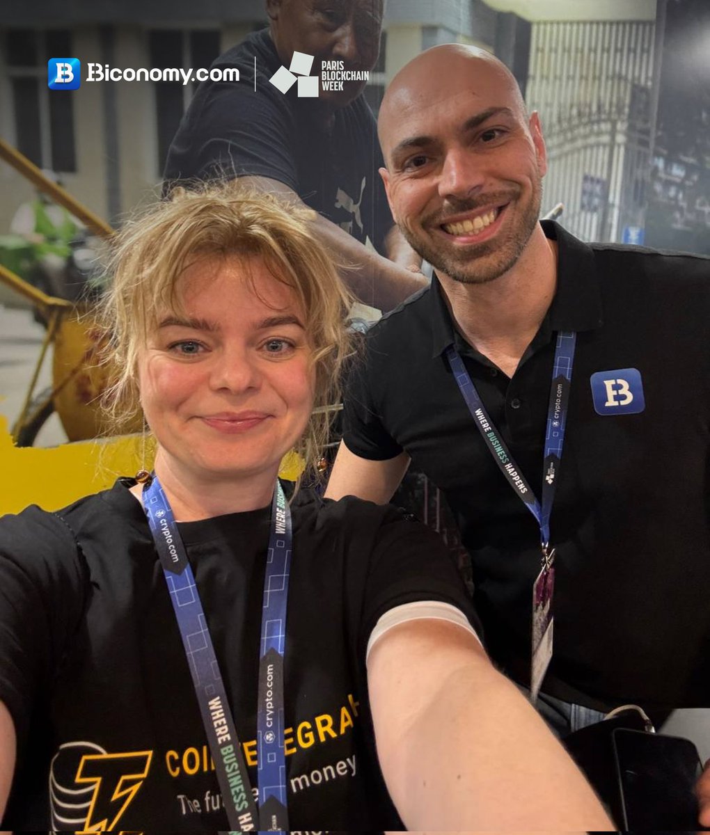 BiconomyCom's tweet image. Our VP Breno had an amazing time connecting with fellow industry leaders at Paris Blockchain Week! 🤝 @AlphaAdvisories, @Cointelegraph, @cryptocom, @ParisBlockWeek

It was a pleasure meeting such inspiring minds, sharing ideas, and discussing exciting opportunities for…