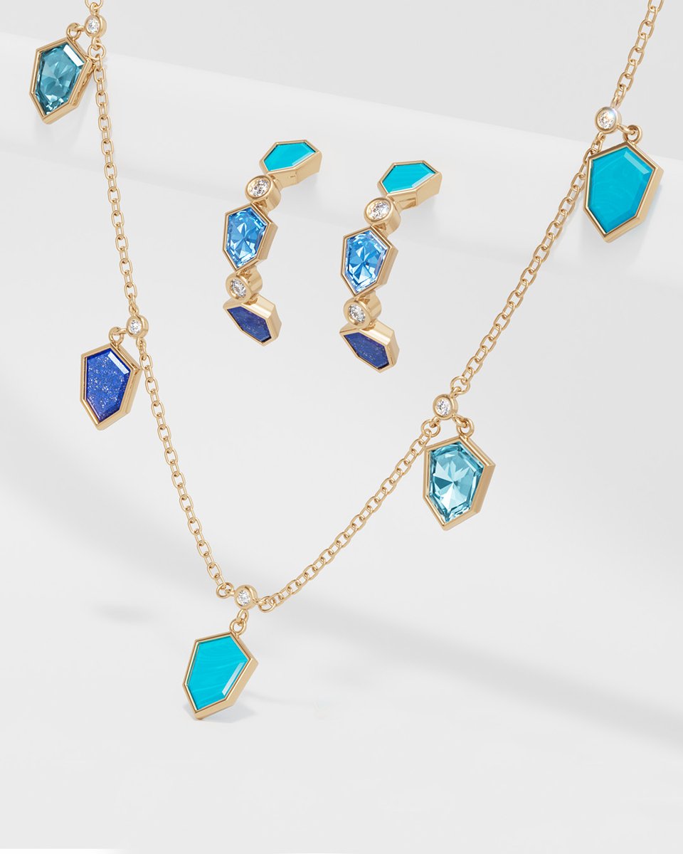 DamasJewellery's tweet image. مع تركيزها على التماثل والأنماط الهندسية المعقدة، تمزج هذه المجوهرات العصرية الألوان لتخلق طيفًا غنيًا من مجموعات الأحجار الكريمة النابضة بالحياة. متوفرة الآن في متاجر داماس 

#ColoursOfSpring #SpringByDamas #DamasJewellery #HouseOfJewelleryDesign