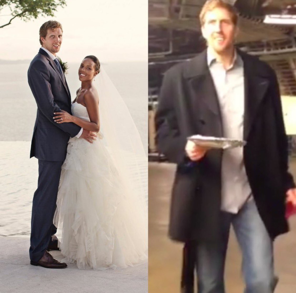 HoopMixOnly's tweet image. Dirk made over $300 million dollars and his wife still sent him to games with a plate of leftovers wrapped in tinfoil🔥