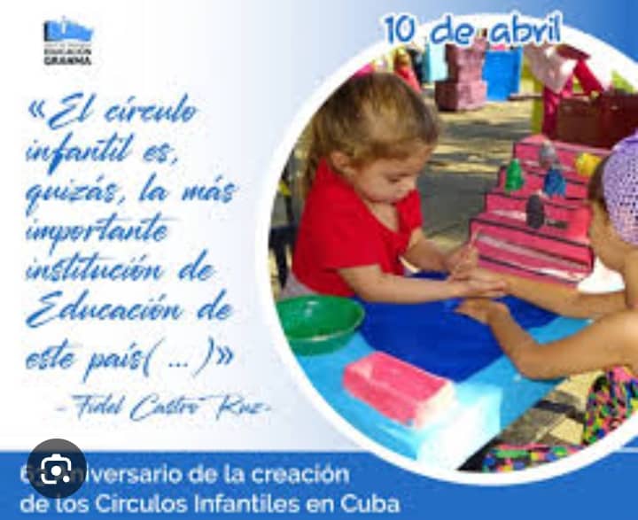 RaynelisL967's tweet photo. Muchas felicidades para todas las educadoras de nuestros círculos infantiles y a las que realizan su formación para realizar esta tarea en la Facultad de Educación de la Universidad de Matanzas https://t.co/PpFhPnQZiT