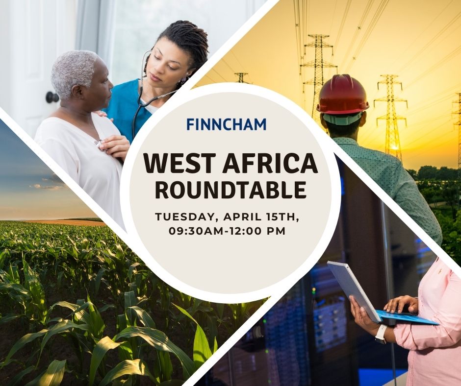 Anne Hatanpää (@annehatanp) on Twitter photo West Africa Roundtable - Ghana and Nigeria - April 15th 2025
kauppayhdistys.fi/event/west-afr… <a href="/BusinessFinland/">Business Finland</a> <a href="/K2HEL/">Helsingin seudun kauppakamari</a> <a href="/FinnCham/">FinnCham</a> <a href="/EENfi/">EEN Suomi</a> West Africa Roundtable - Ghana and Nigeria - April 15th 2025
kauppayhdistys.fi/event/west-afr… <a href="/BusinessFinland/">Business Finland</a> <a href="/K2HEL/">Helsingin seudun kauppakamari</a> <a href="/FinnCham/">FinnCham</a> <a href="/EENfi/">EEN Suomi</a>
