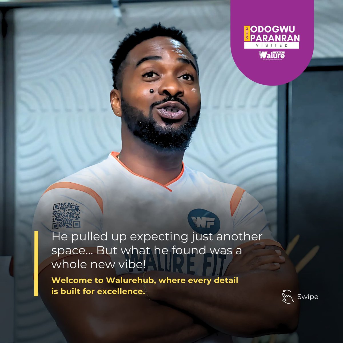 WalureHub's tweet photo. A hub on the Mainland that stunned even ODOGWU PARARAN!🤩

Take a tour with @uzorarukwe and see why Walurehub is the perfect spot for you. Send us a DM to book your space now👇👇
#walurhub #hubspace #odogwuparanran #darkhorse #coworkingspace https://t.co/r4FlqIsMec