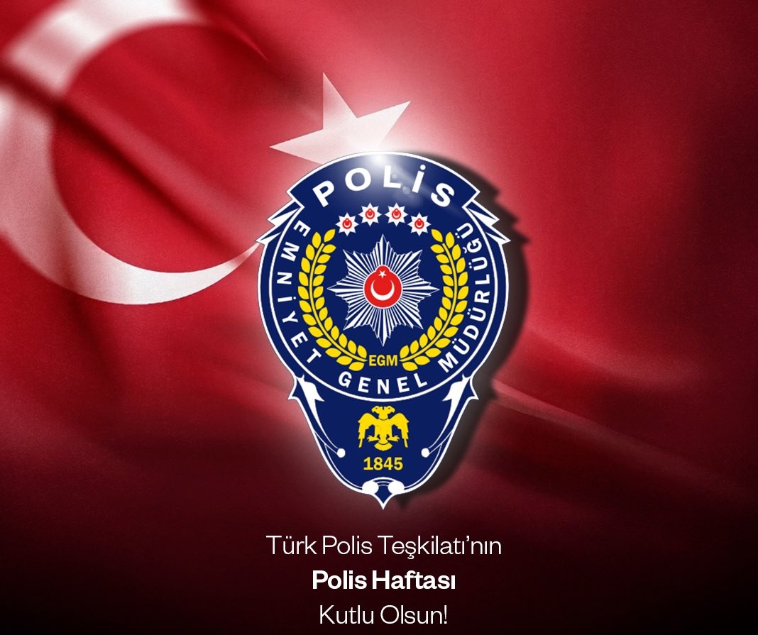 🇹🇷#TürkPolisTeşkilatı180Yaşında
Türk Milletine şanla,şerefle hizmet eden her güvenlik personelinin yanındayız.
Var olsunlar