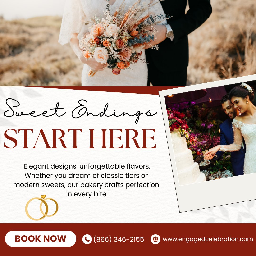 EngagedCeleb's tweet photo. Sweeten your celebration with a cake that’s almost too pretty to eat (almost 📷). From classic elegance to bold designs, we bake your vision into reality. https://t.co/S6dZspgofN
