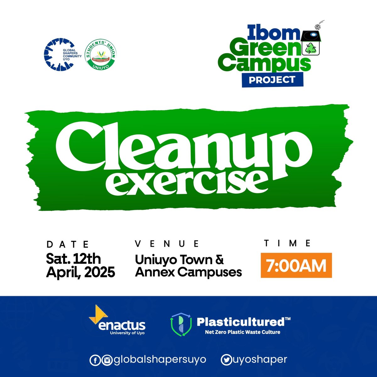UyoShapers's tweet photo. Introducing the Ibom Green Campus Project by @ShapersUyo!
We’re greening campuses across Akwa Ibom through providing eco-friendly learning environments, recycling &amp; climate action. Passionate about sustainability? Join us as a volunteer or partner! <\> globalshapersuyo@gmail.com https://t.co/drhwyUtIQQ
