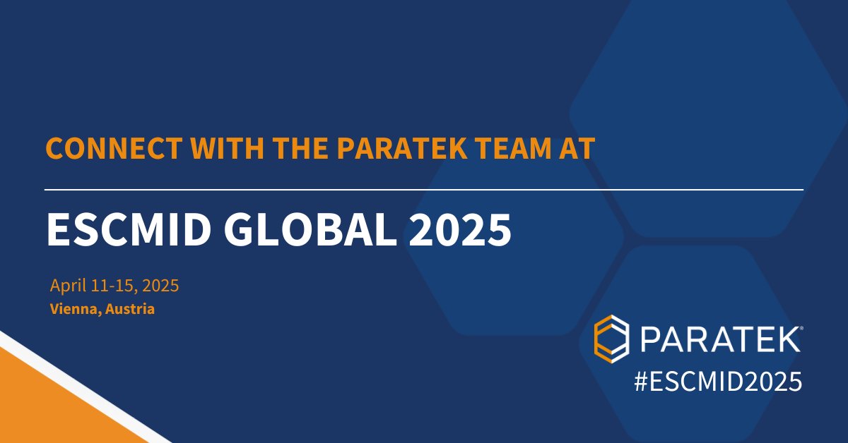 Paratek continues to invest in the future of infectious disease science.

At #ESCMID2025, data from several new studies highlighting non-clinical and real-world patient use data will be presented.

Read today's release &amp; explore our <a href="/ESCMID/">ESCMID</a> presentations: bit.ly/3XPfQ4s