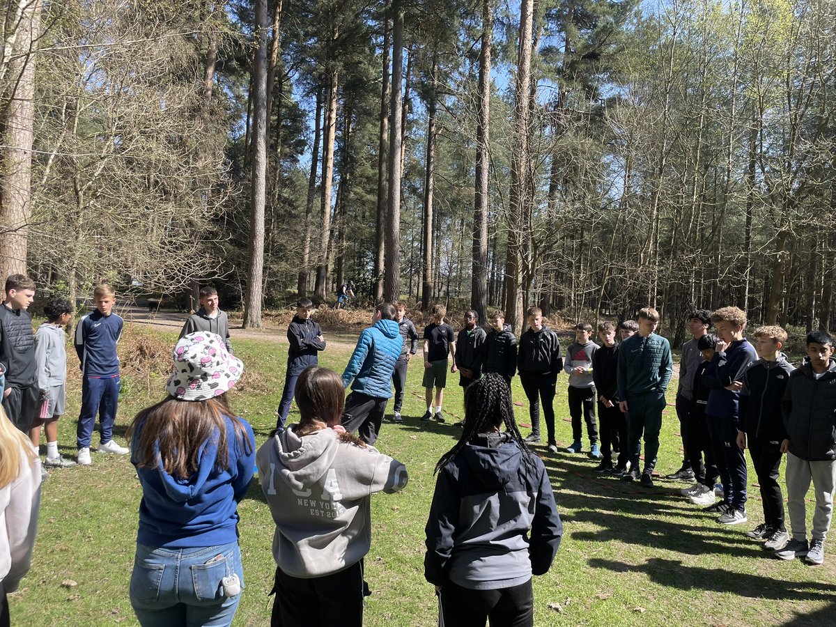 Afternoon activities have started with Team building and problem solving tasks at Cannock Chase! #StreetlyOfferDay2