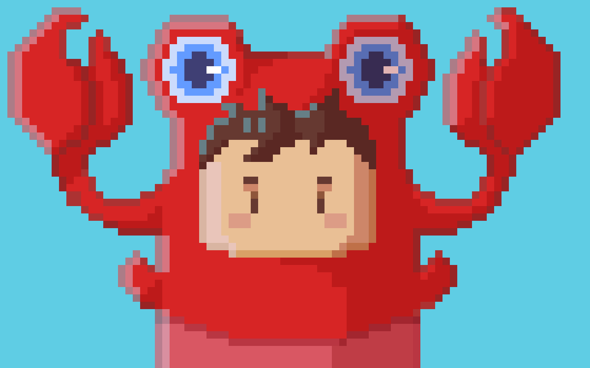 isrocart's tweet photo. Dejo por aquí el fanart que hice ayer de @AlpaXTw 

(estoy practicando pixelart <3) https://t.co/vpZFtwz4yM