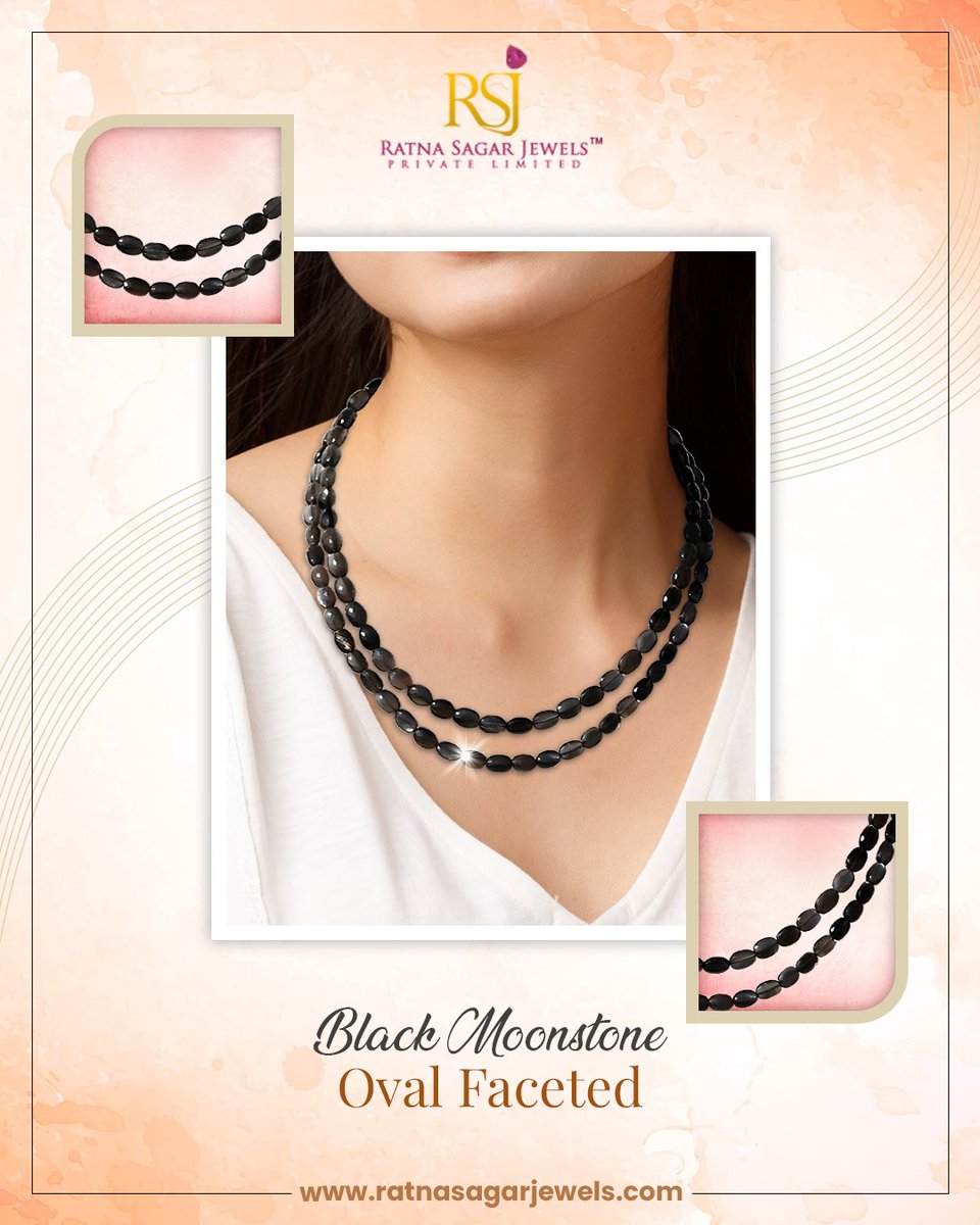 manojmaskara's tweet photo. Black Moonstone Oval Faceted – Timeless Elegance ✨

Perfect for crafting sophisticated, high-end jewelry pieces.

✔ Premium Quality
✔ Wholesale Available
✔ Unique &amp; Elegant
.
Order Now - https://t.co/qUX9KkT6XV
.
#RatnaSagarJewels #GemstoneBeads #GemstoneLove #BlackMoonstone https://t.co/dxxwKcGWWG