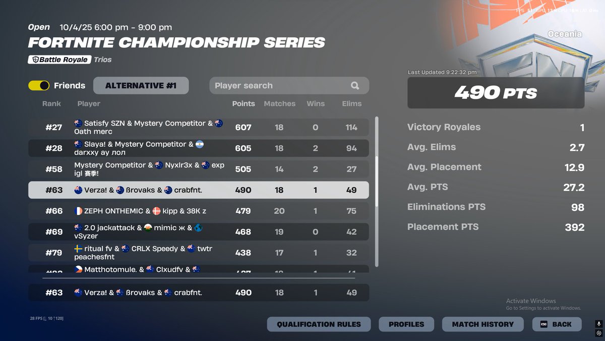 qual heats w verza and brovaks🥱🥱day 2 come back
