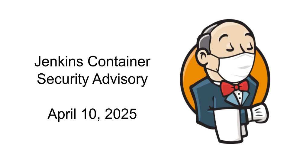 A security advisory has been issued for the Jenkins SSH agent container images. Users of jenkins/ssh-agent should update to today's releases. Users of the deprecated jenkins/ssh-slave should migrate to jenkins/ssh-agent jenkins.io/security/advis…