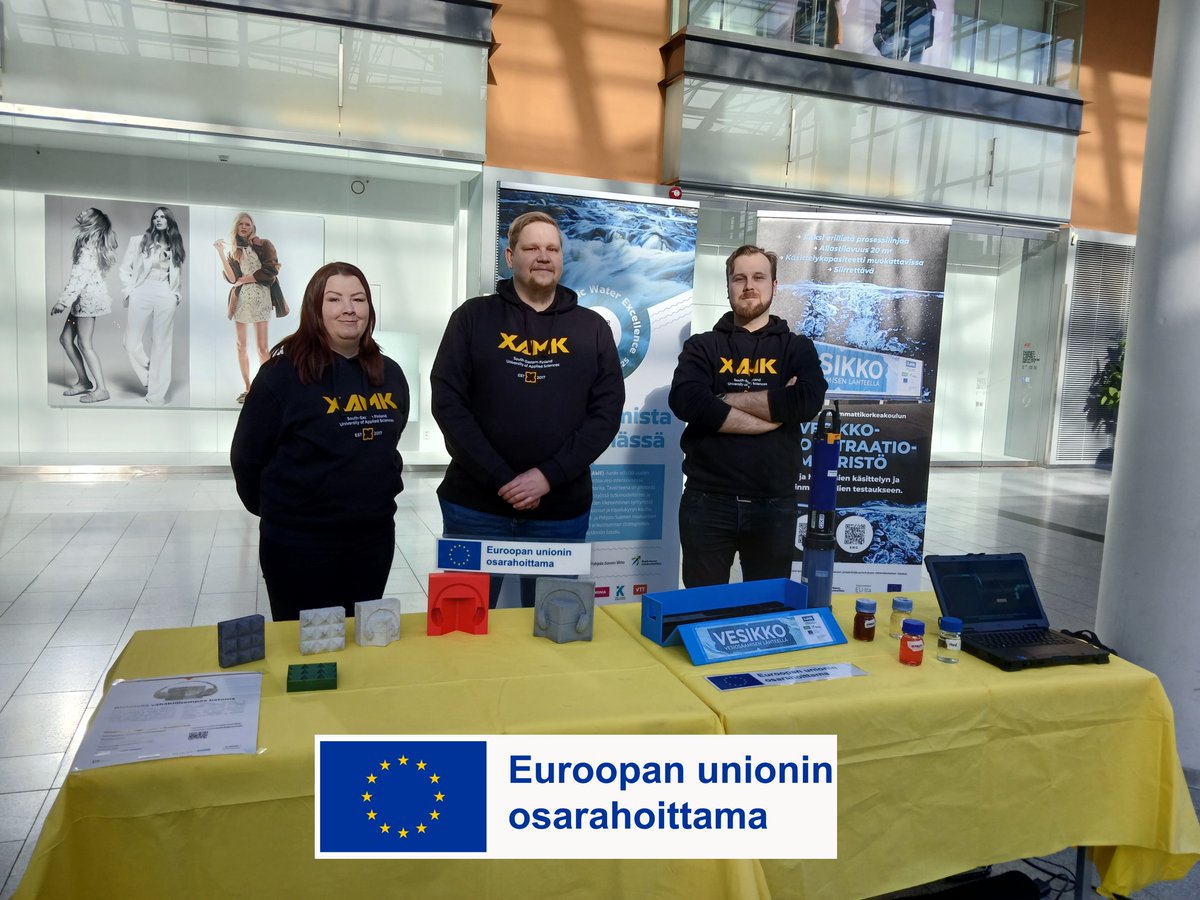 Xamk (@xamkfi) on Twitter photo DemoMelu- ja AWE-hankkeet Stellassa Mikkelin kiertotalouspäivillä tänään #Mikkelinkiertotalouspäivä #demomelu #xamk #mikseimikkeli @MikkelinK #EU #EUntuella <a href="/EtelaSavonELY/">Etelä-Savon ELY</a> #vähähiilisyys #pohjoissavonliitto #eteläsavo #AWE #THL #GTK_FI #uniOulu #uniLUT #vtt #kamk #savonia DemoMelu- ja AWE-hankkeet Stellassa Mikkelin kiertotalouspäivillä tänään #Mikkelinkiertotalouspäivä #demomelu #xamk #mikseimikkeli @MikkelinK #EU #EUntuella <a href="/EtelaSavonELY/">Etelä-Savon ELY</a> #vähähiilisyys #pohjoissavonliitto #eteläsavo #AWE #THL #GTK_FI #uniOulu #uniLUT #vtt #kamk #savonia