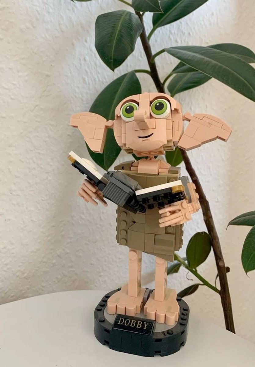 TheDailyHPotter's tweet photo. Lego Dobby 🧱 https://t.co/be3SKaKUYK