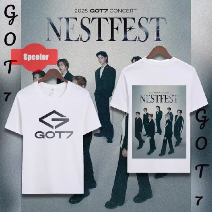NatpaphaH456's tweet image. เสื้อ "#GOT7 "ใส่ไปคอนเสิร์ต ผ้าCotton T-Shirt #GT02 ยูนิเซ็กส์{ใส่ได้ทั้งชายหญิง}💚🕊️

📌 s.shopee.co.th/1VlkQwdSxZ

#GOT7_NESTFEST #got7 
#GOT7inราชมัง