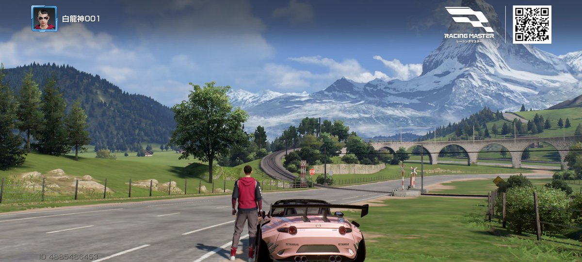 #レーシングマスター #踏切 #アルプス